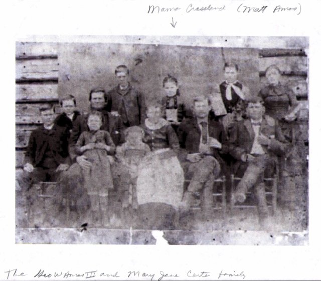 george washington amos family portrait